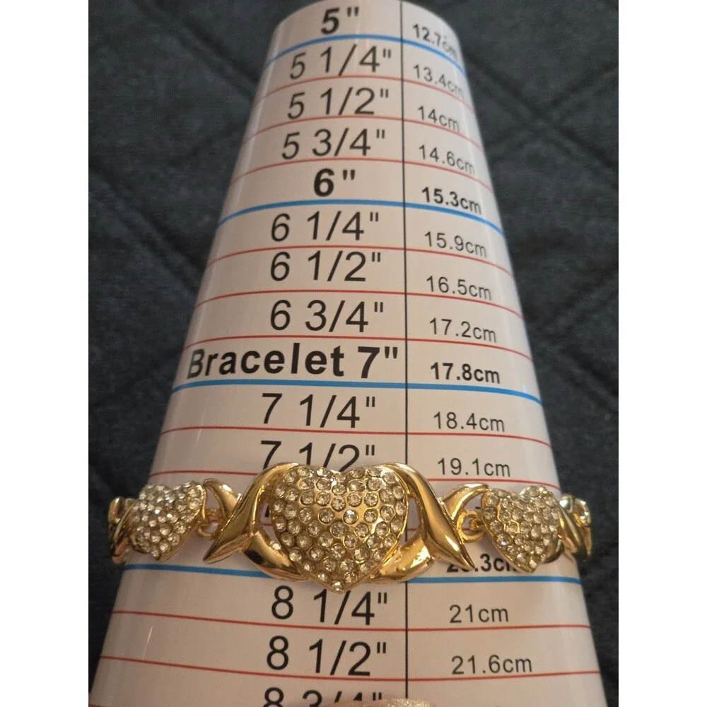 Xoxo Gold Plated Bracelet And Pierced Earring Sey